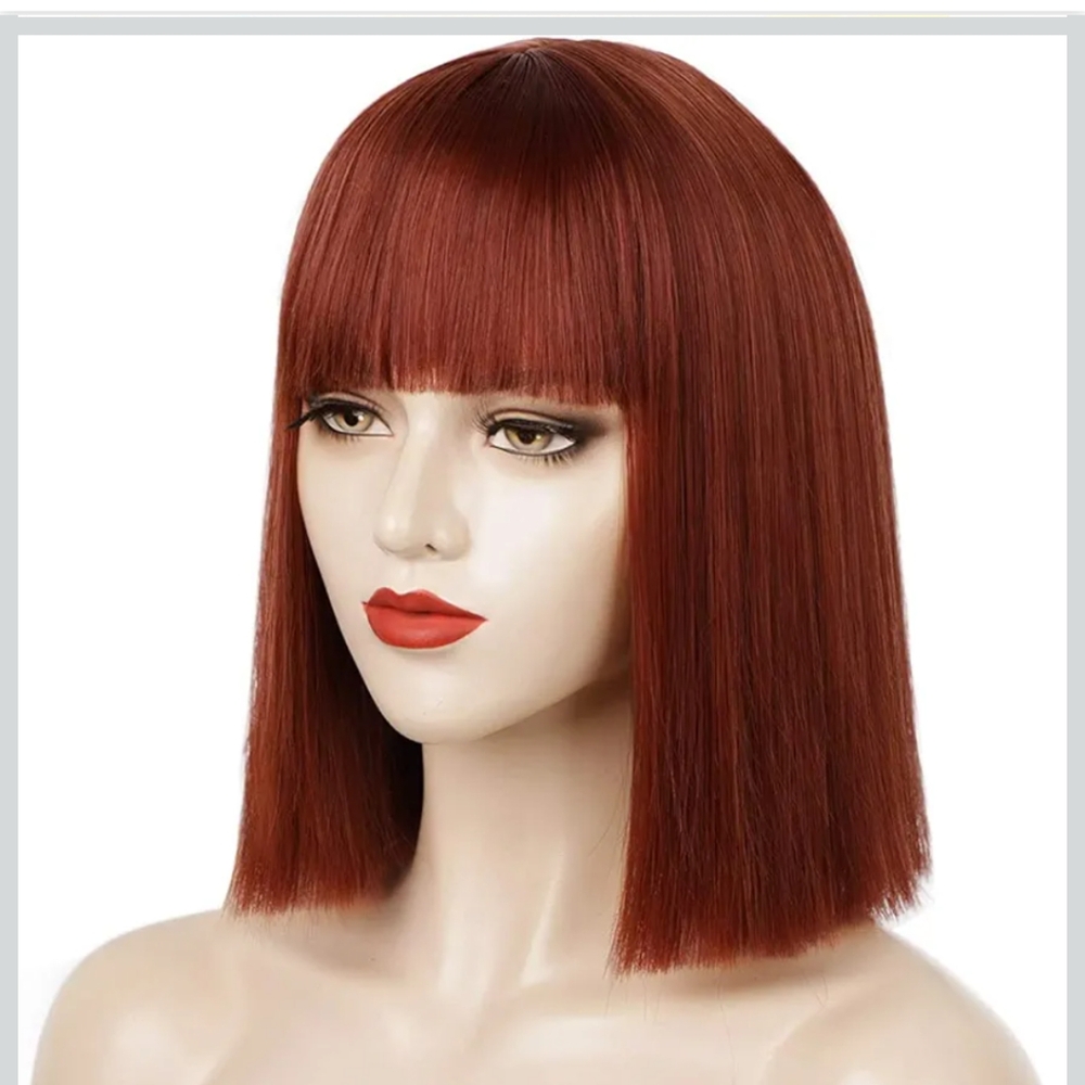 Red Synthetic Wig